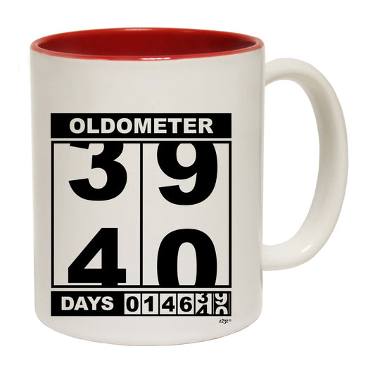 Oldometer 39 40 Days - Funny Coffee Mug
