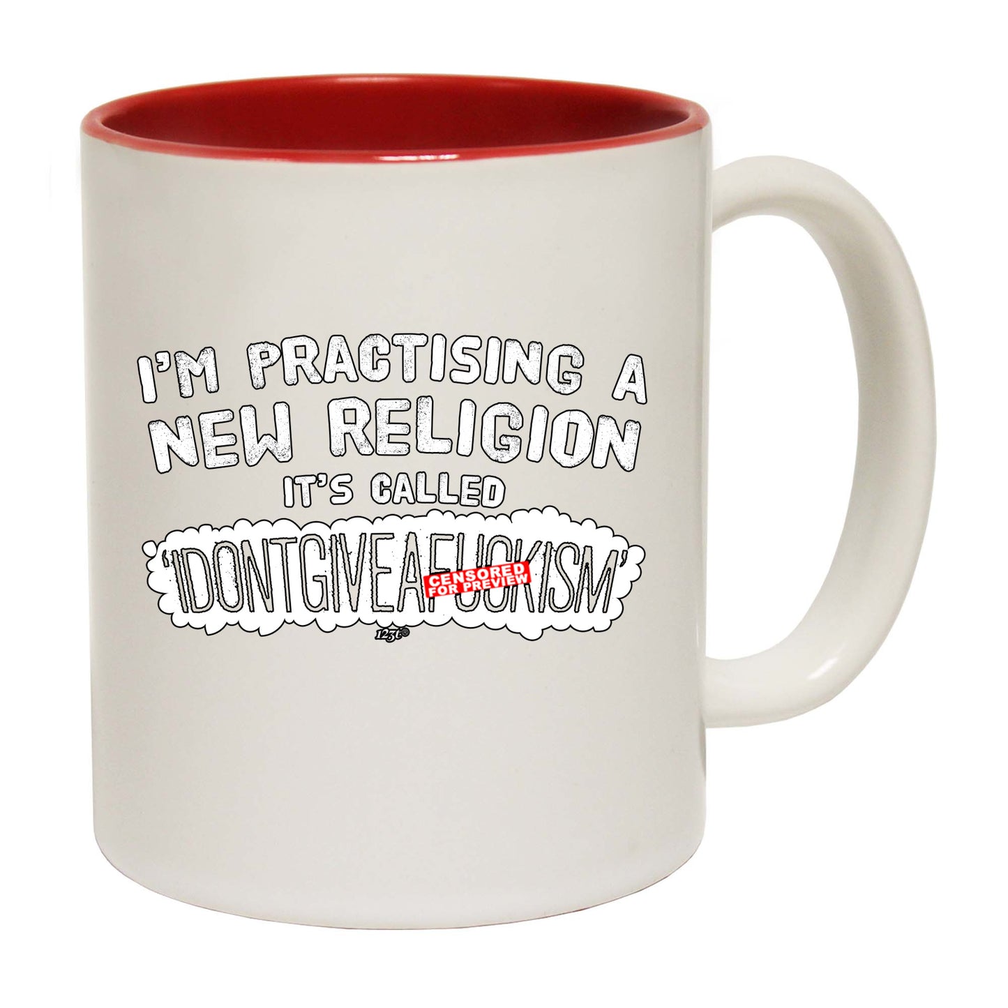 Im Practising A New - Funny Coffee Mug