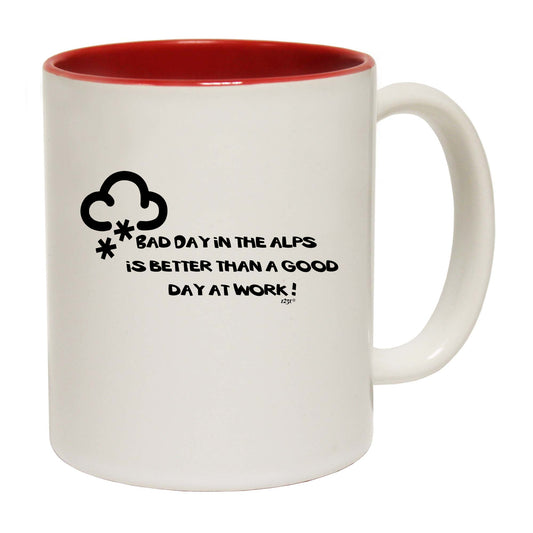 A Bad Day In The Alps - Funny Coffee Mug