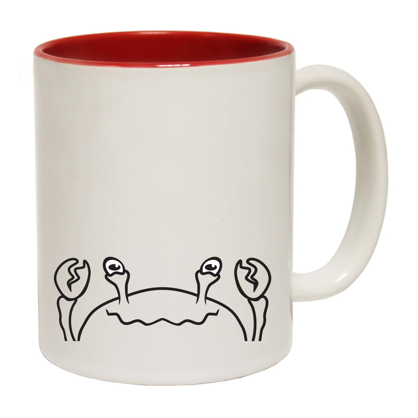 Crab Animal Face Ani Mates - Funny Coffee Mug