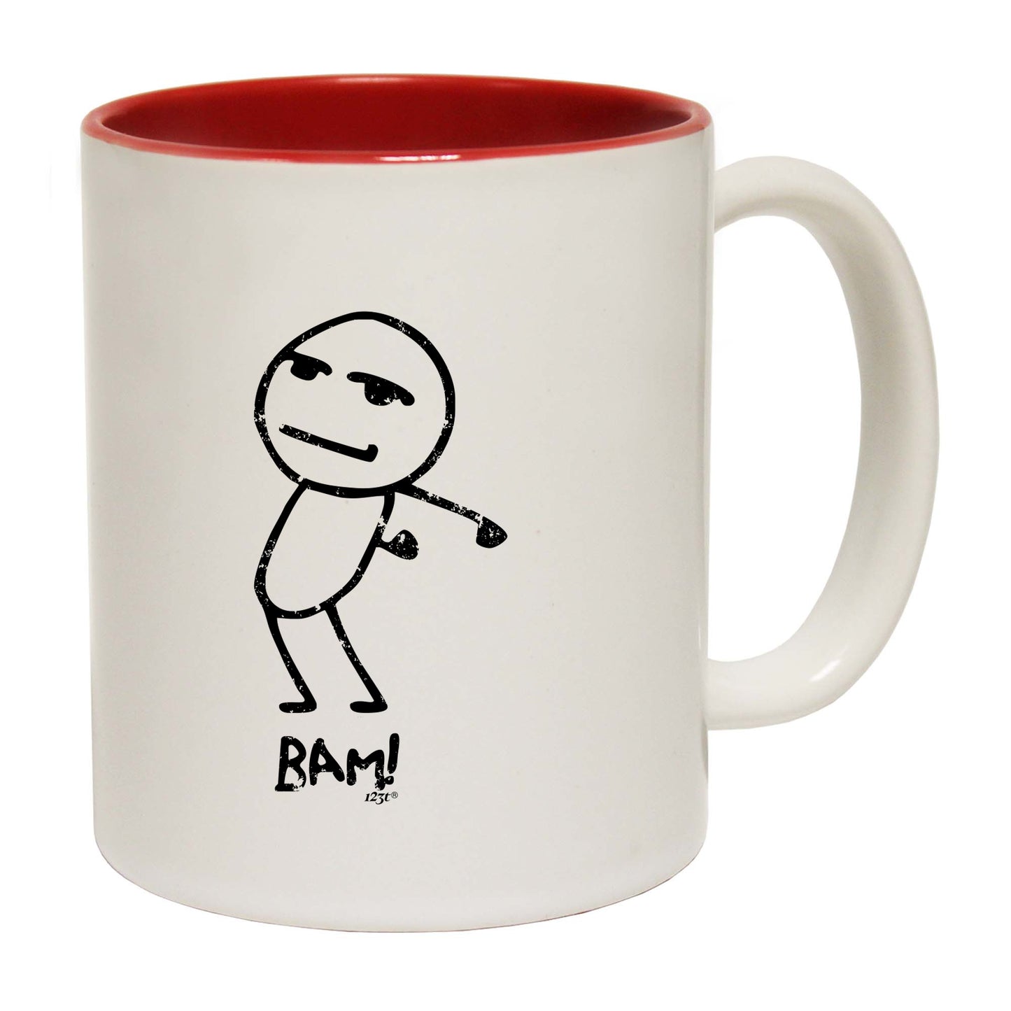 Bam Stickman - Funny Coffee Mug