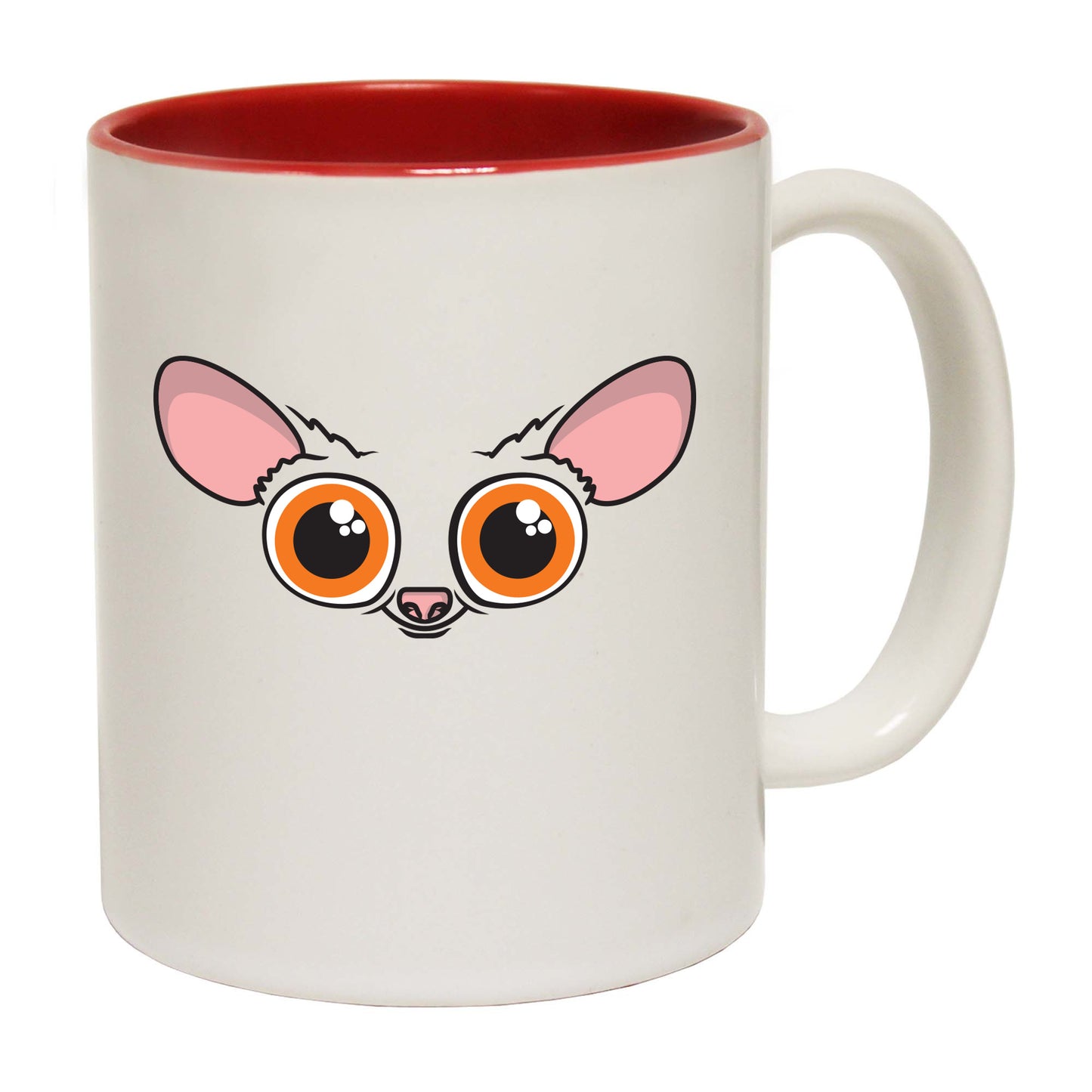 Bush Baby Animal Face Ani Mates - Funny Coffee Mug