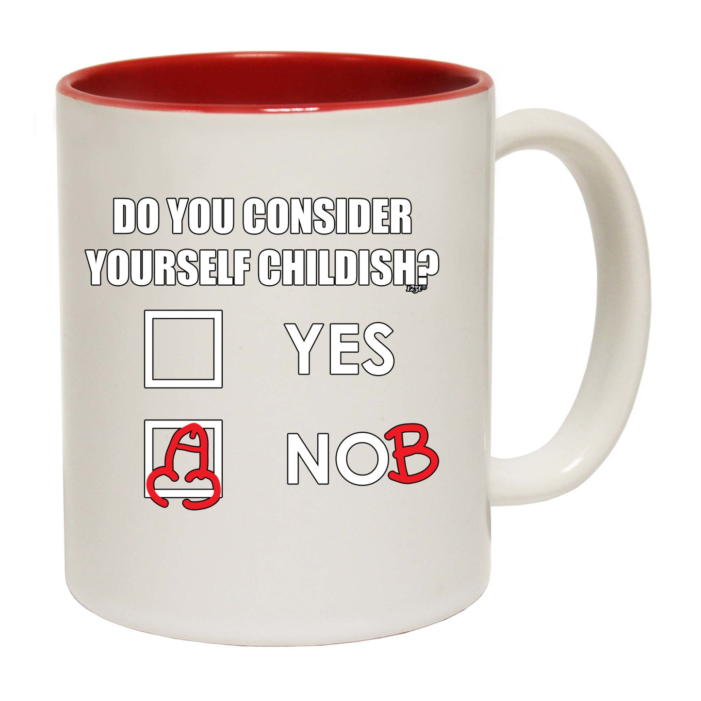 Consider Yourself Childish - Funny Coffee Mug