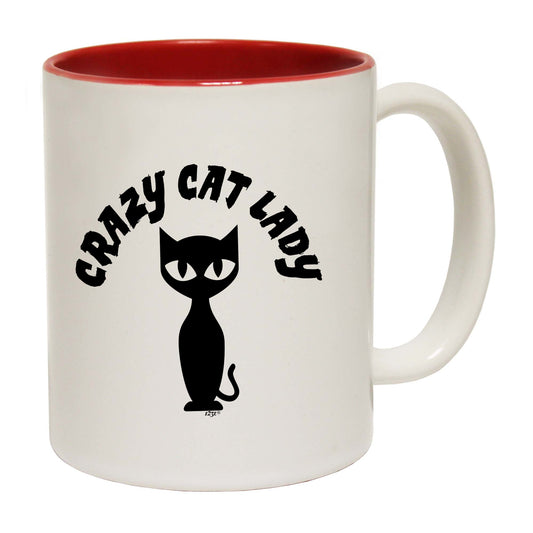 Crazy Cat Lady White - Funny Coffee Mug