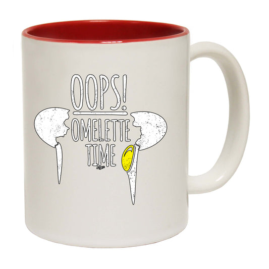 Oops Omelette Time - Funny Coffee Mug