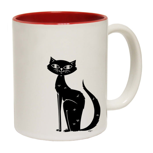 Cat Sitting - Funny Coffee Mug