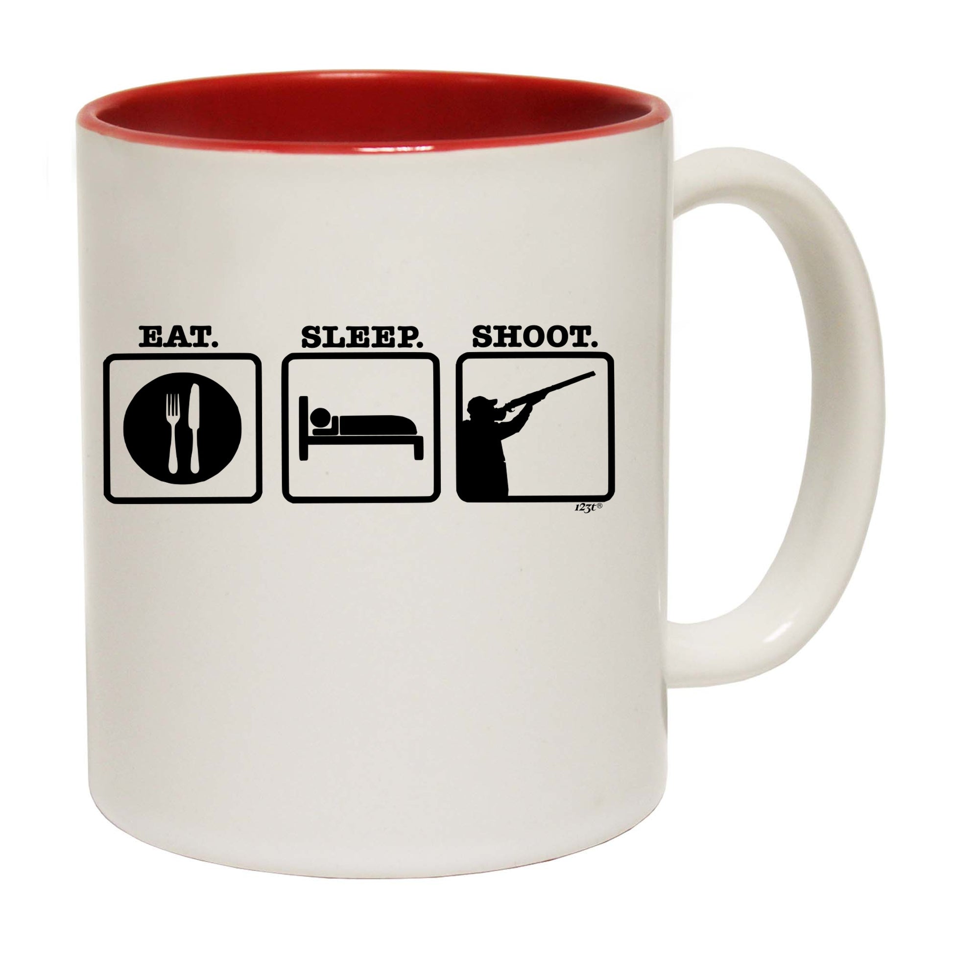 Eat Sleep Shoot - Funny Coffee Mug