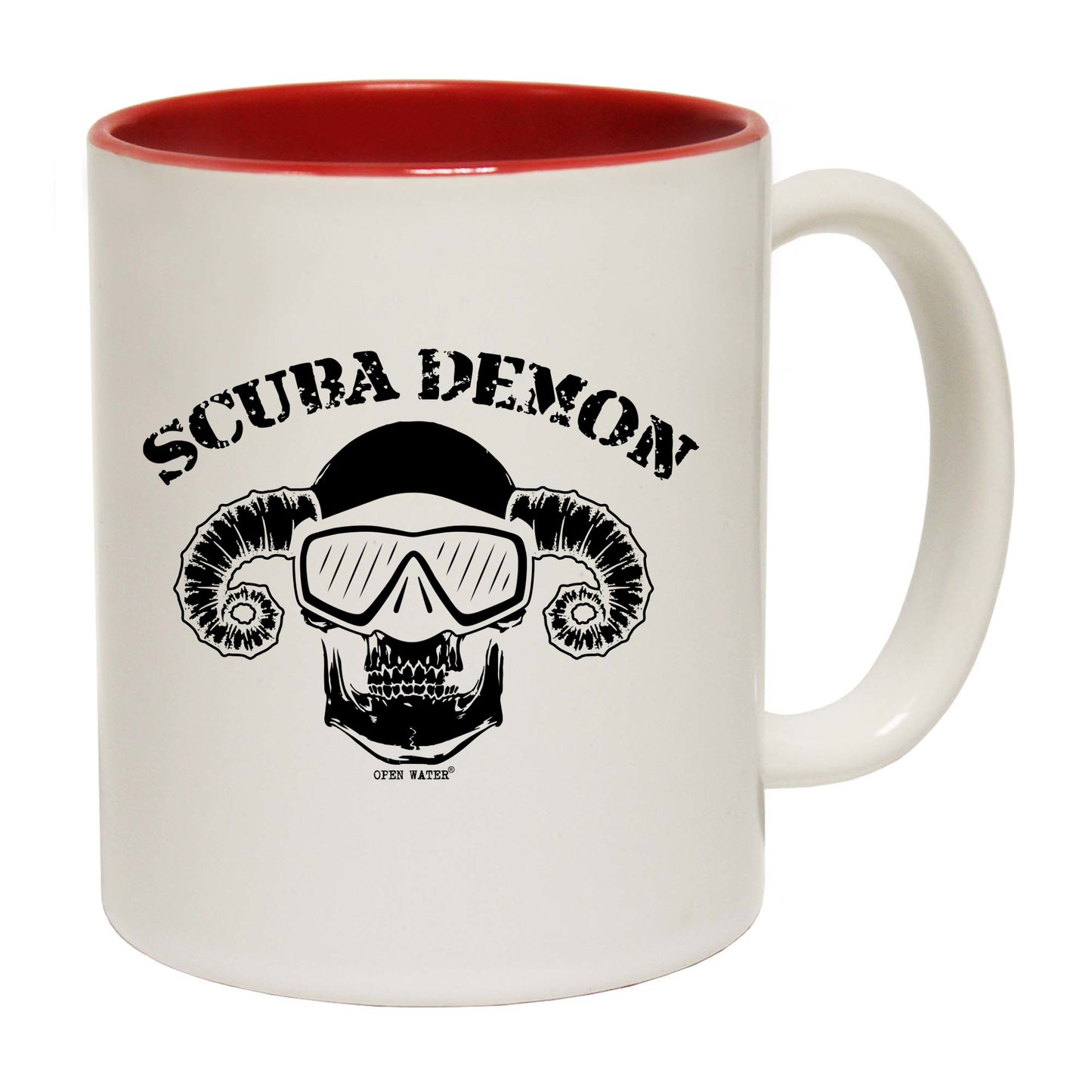 Ow Scuba Demon - Funny Coffee Mug