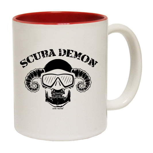 Ow Scuba Demon - Funny Coffee Mug