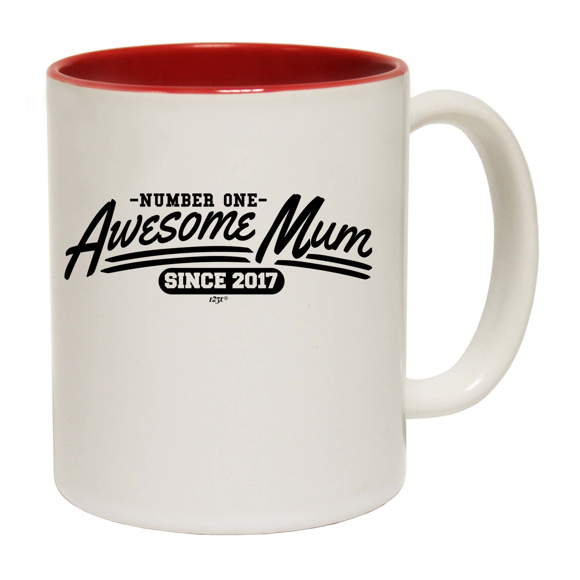 Awesome Mum Since 2017 - Funny Coffee Mug