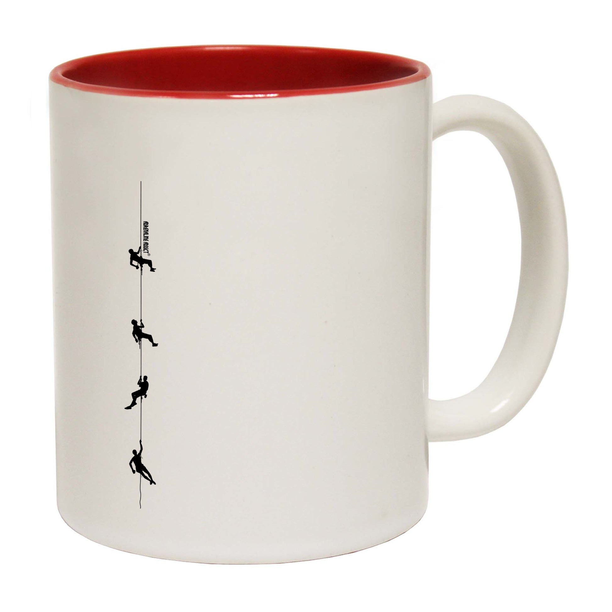 Aa Climbers On Rope   Attn Needed - Funny Coffee Mug