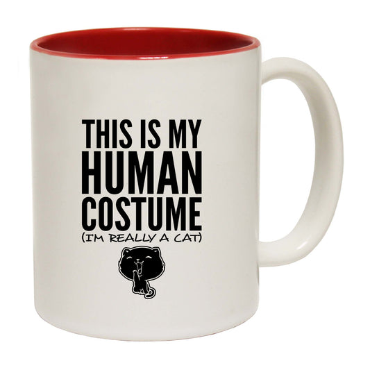 This Is My Human Costume Cat - Funny Coffee Mug