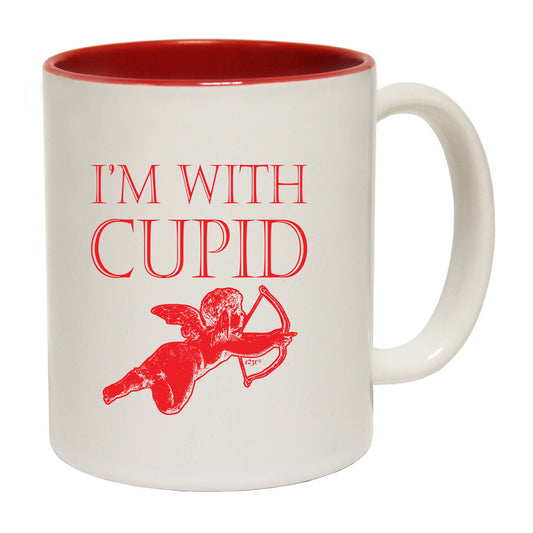 Im With Cupid - Funny Coffee Mug