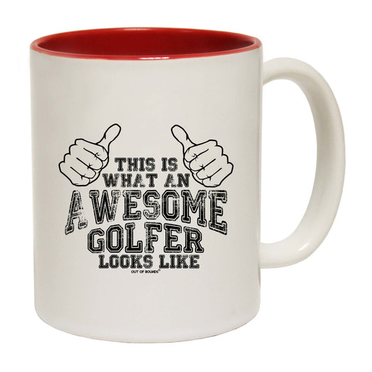 Oob This Is Awesome Golfer - Funny Coffee Mug