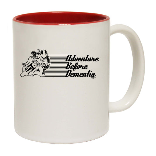 Superbike Adventure Before - Funny Coffee Mug