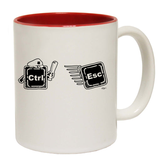 Ctrl Esc Keys Computer - Funny Coffee Mug