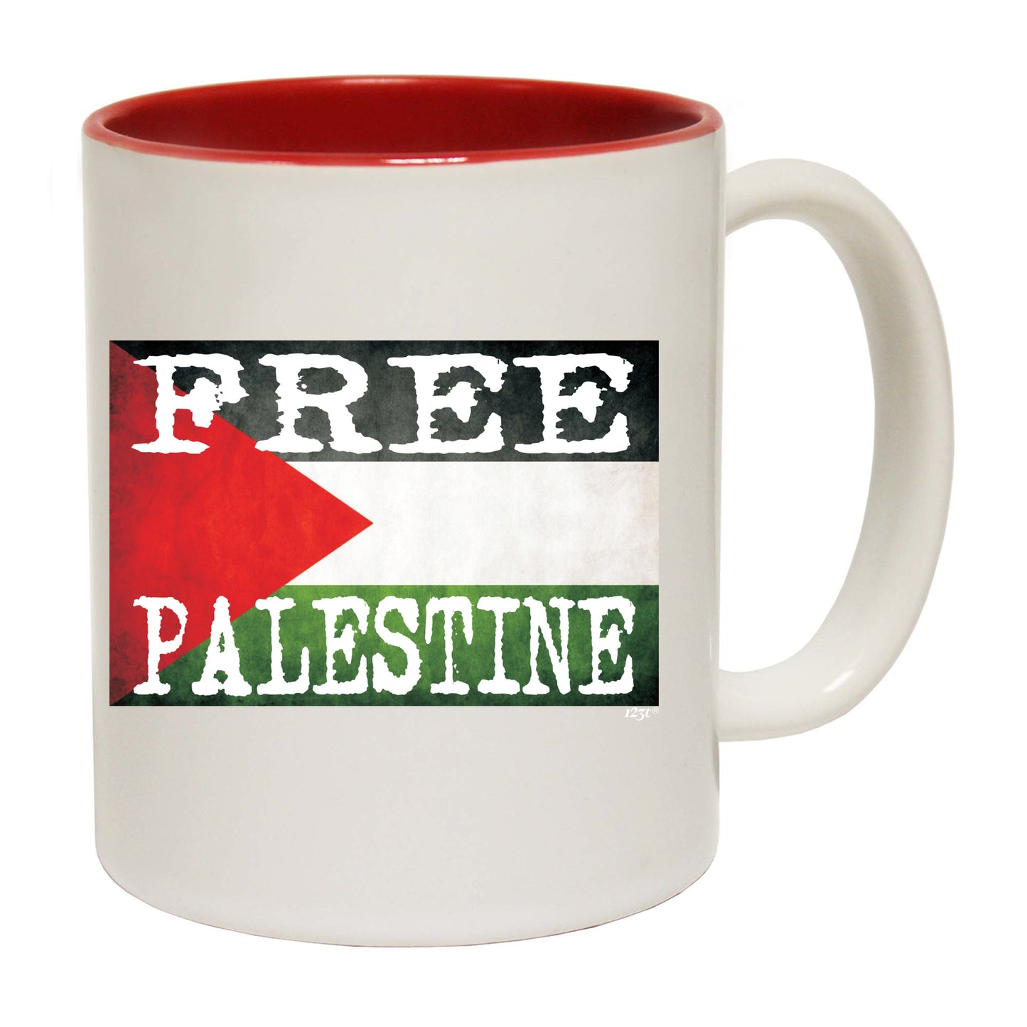 Free Palestine Flag - Funny Coffee Mug