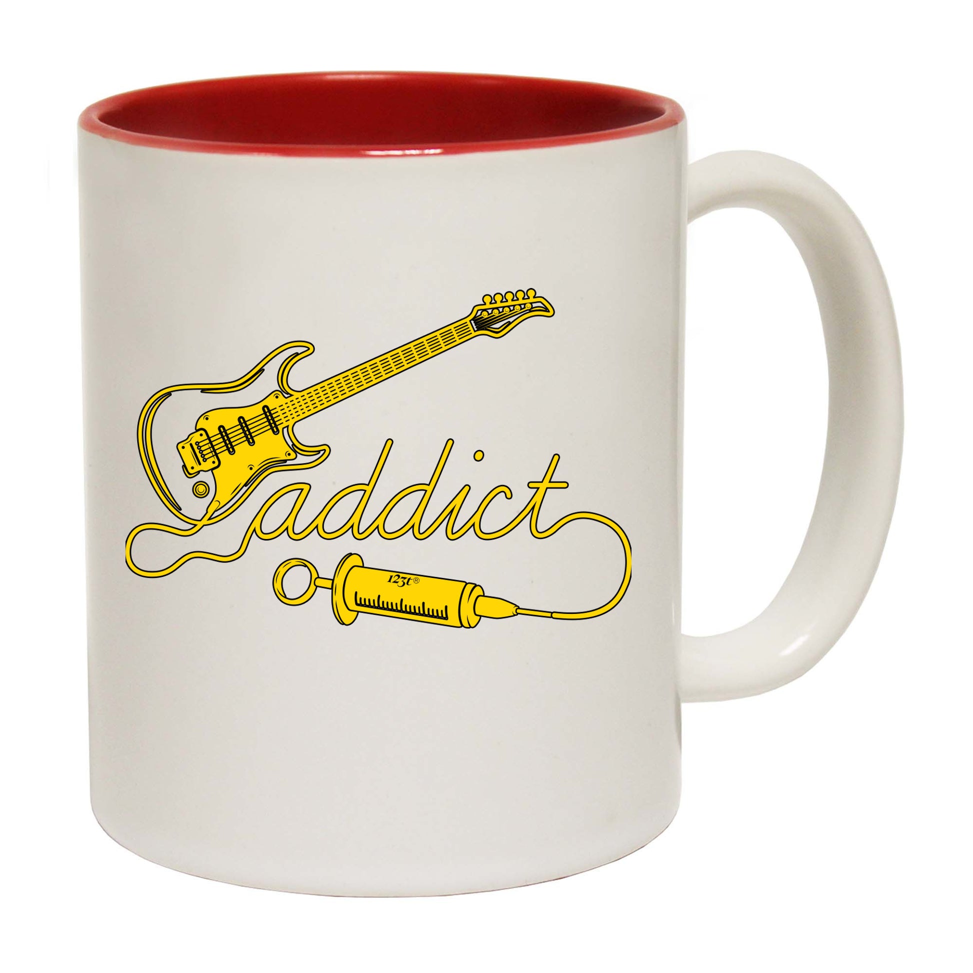 Guitar Addict Music - Funny Coffee Mug