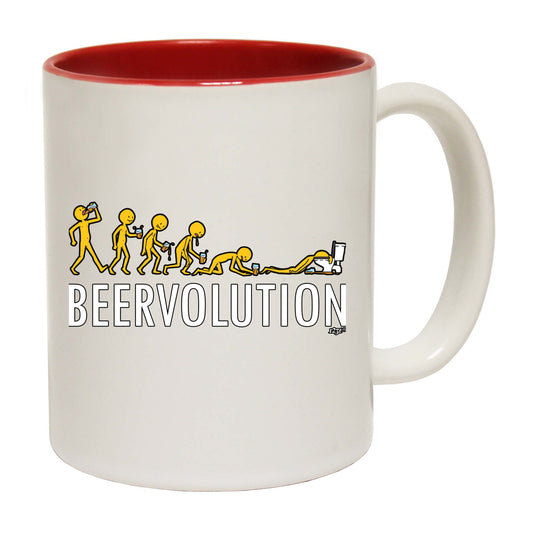 Beervolution Beer Evolution - Funny Coffee Mug