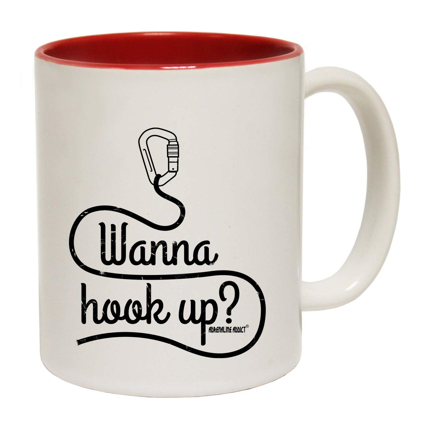 Aa Wanna Hook Up - Funny Coffee Mug