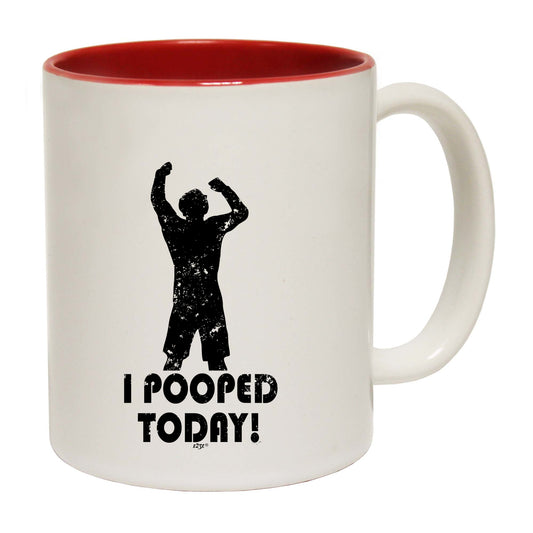 Pooped Today - Funny Coffee Mug