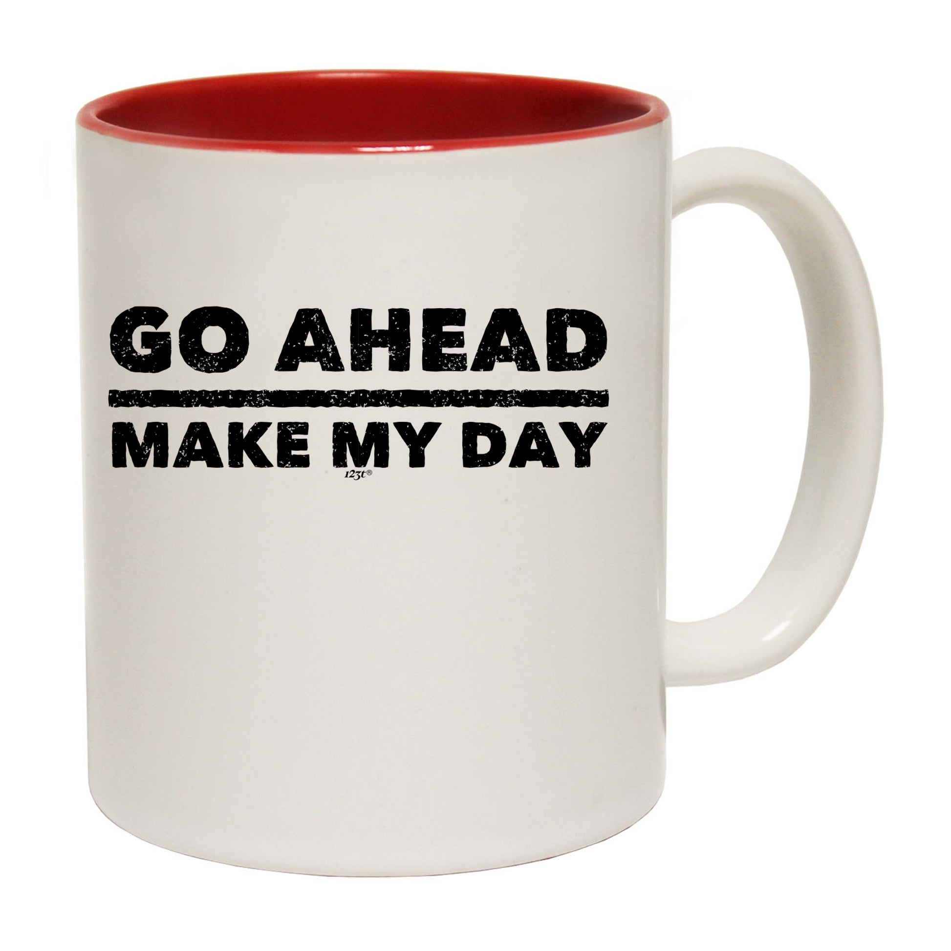 Go Ahead Make My Day - Funny Coffee Mug