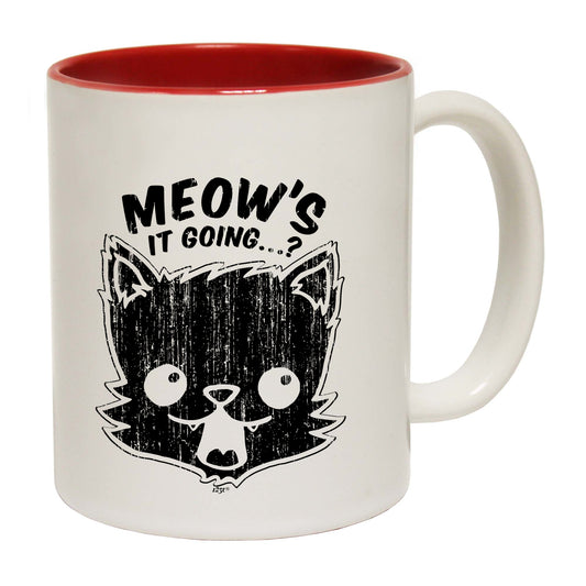 Meows It Going - Funny Coffee Mug