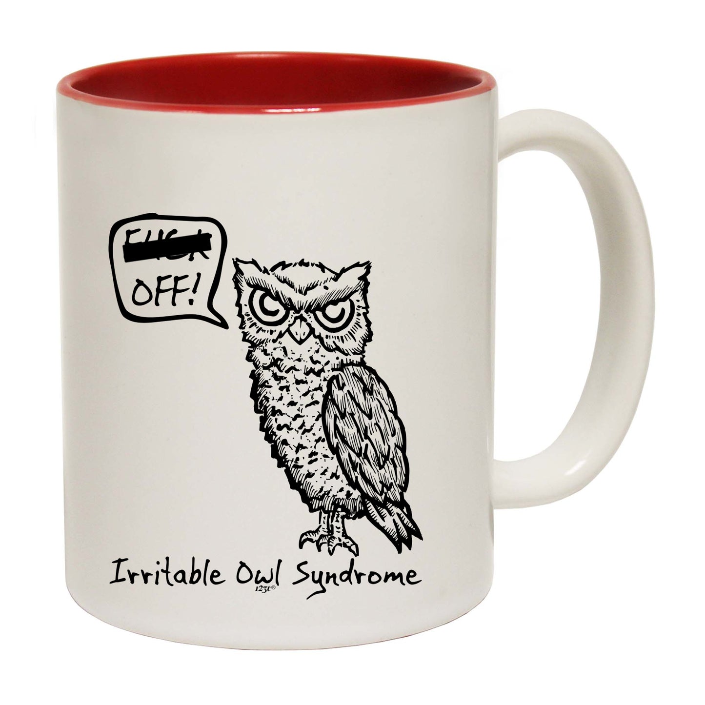 Irritable Owl Syndrome - Funny Coffee Mug