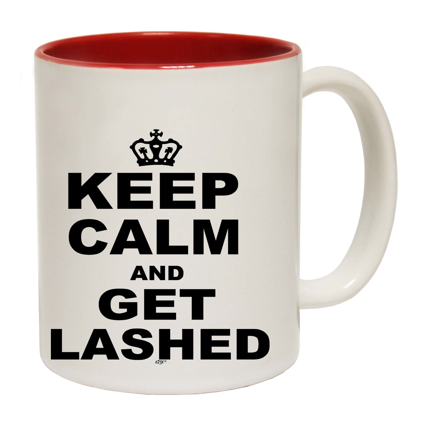 Keep Calm And Get Lashed - Funny Coffee Mug