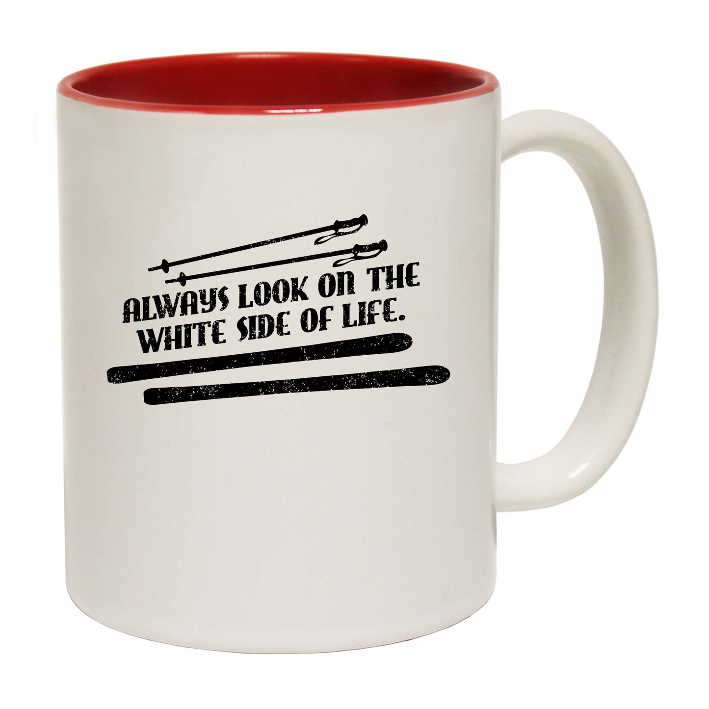 Pm Always Look On The White Side Of Life - Funny Coffee Mug