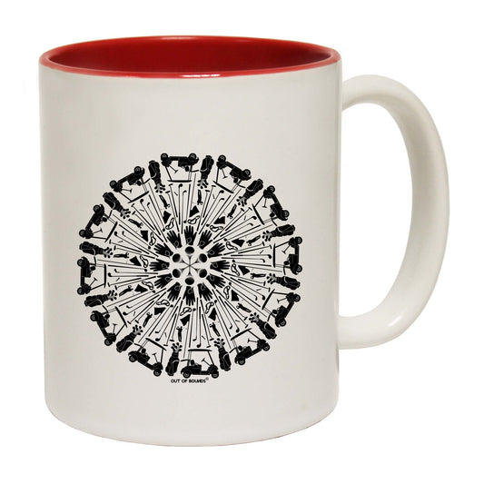 Oob Kaleidostroke Golf - Funny Coffee Mug