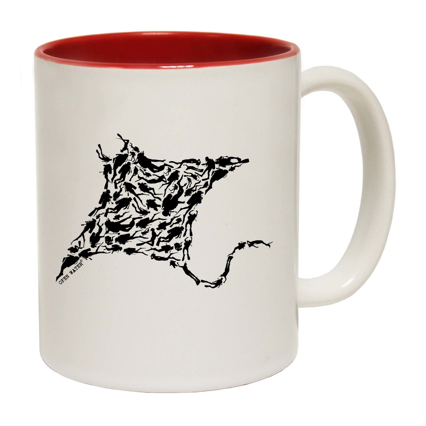 Ow Manta Ray - Funny Coffee Mug