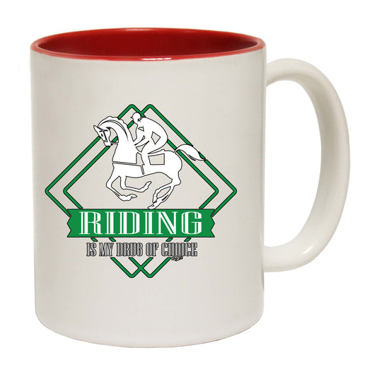 Riding Is My Choice Horse - Funny Coffee Mug