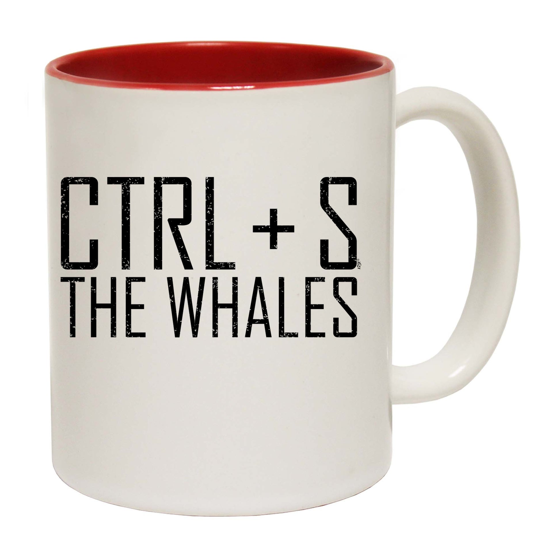 Ctrl S Save The Whales - Funny Coffee Mug