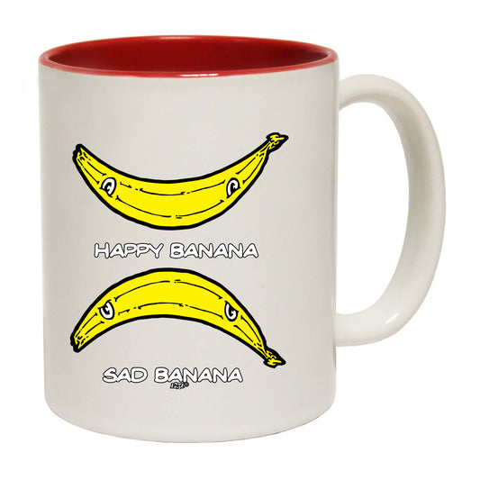 Happy Banana Sad Banana - Funny Coffee Mug