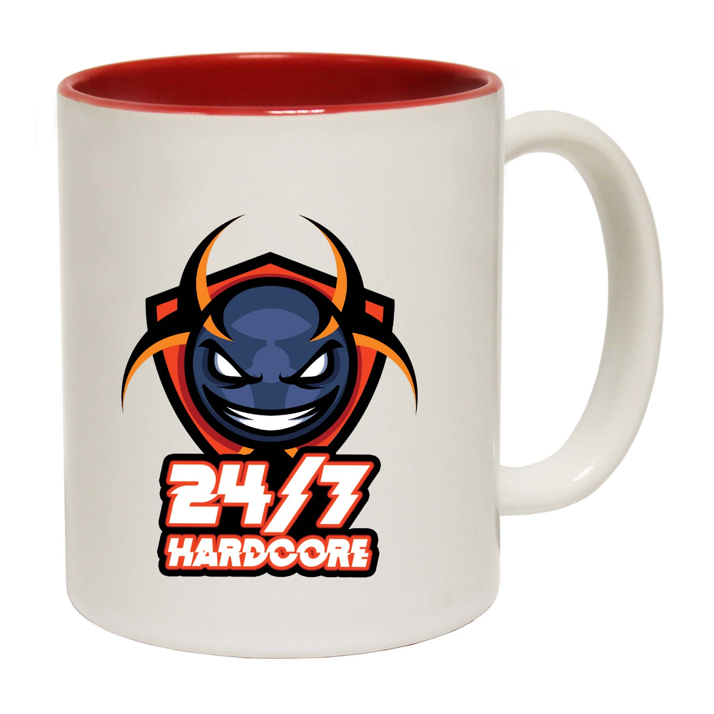 247 Hardcore With Text - Funny Coffee Mug