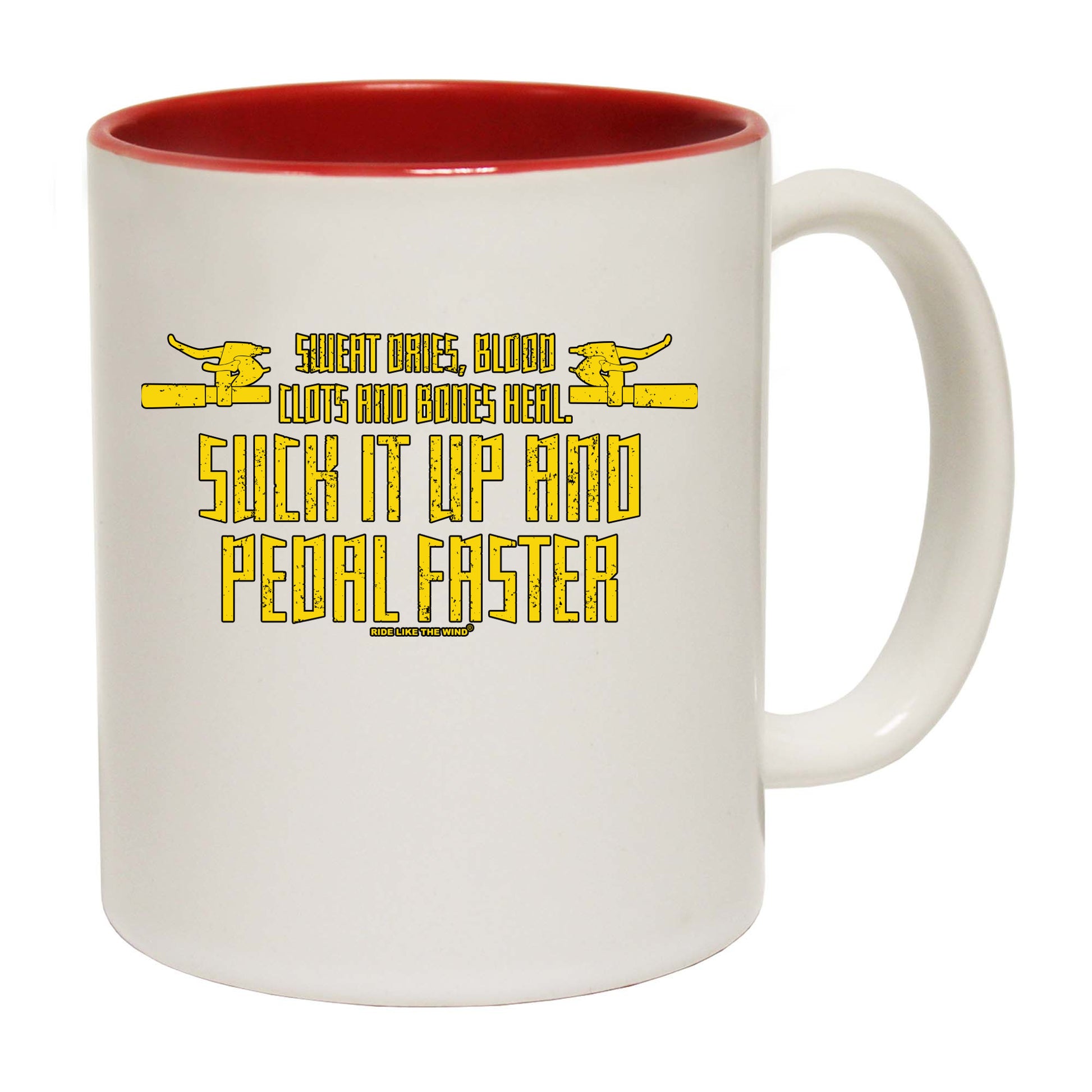 Rltw Sweat Dries Blood Clots And Bones Heal - Funny Coffee Mug