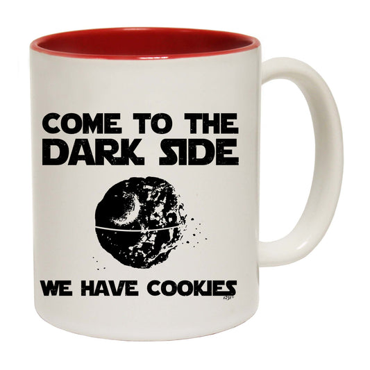 Cookies Come To The Dark Side - Funny Coffee Mug