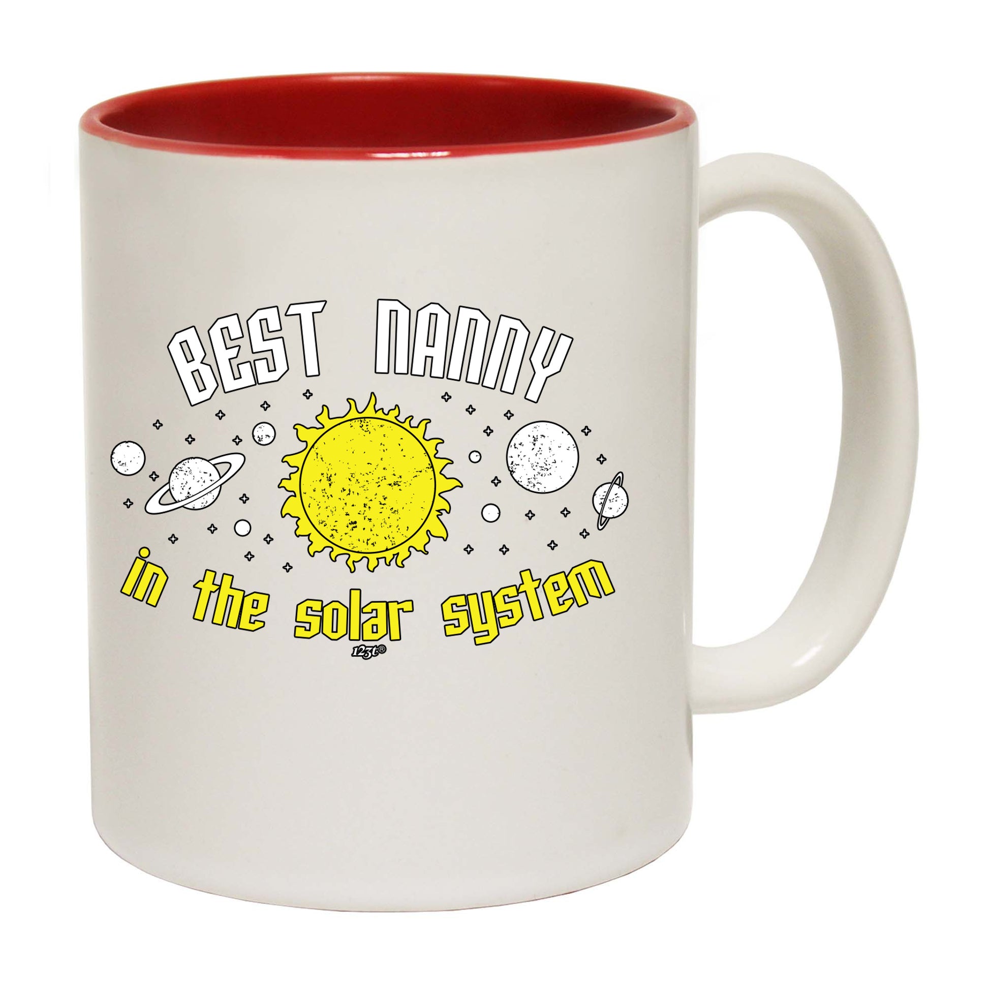 Best Nanny Solar System - Funny Coffee Mug