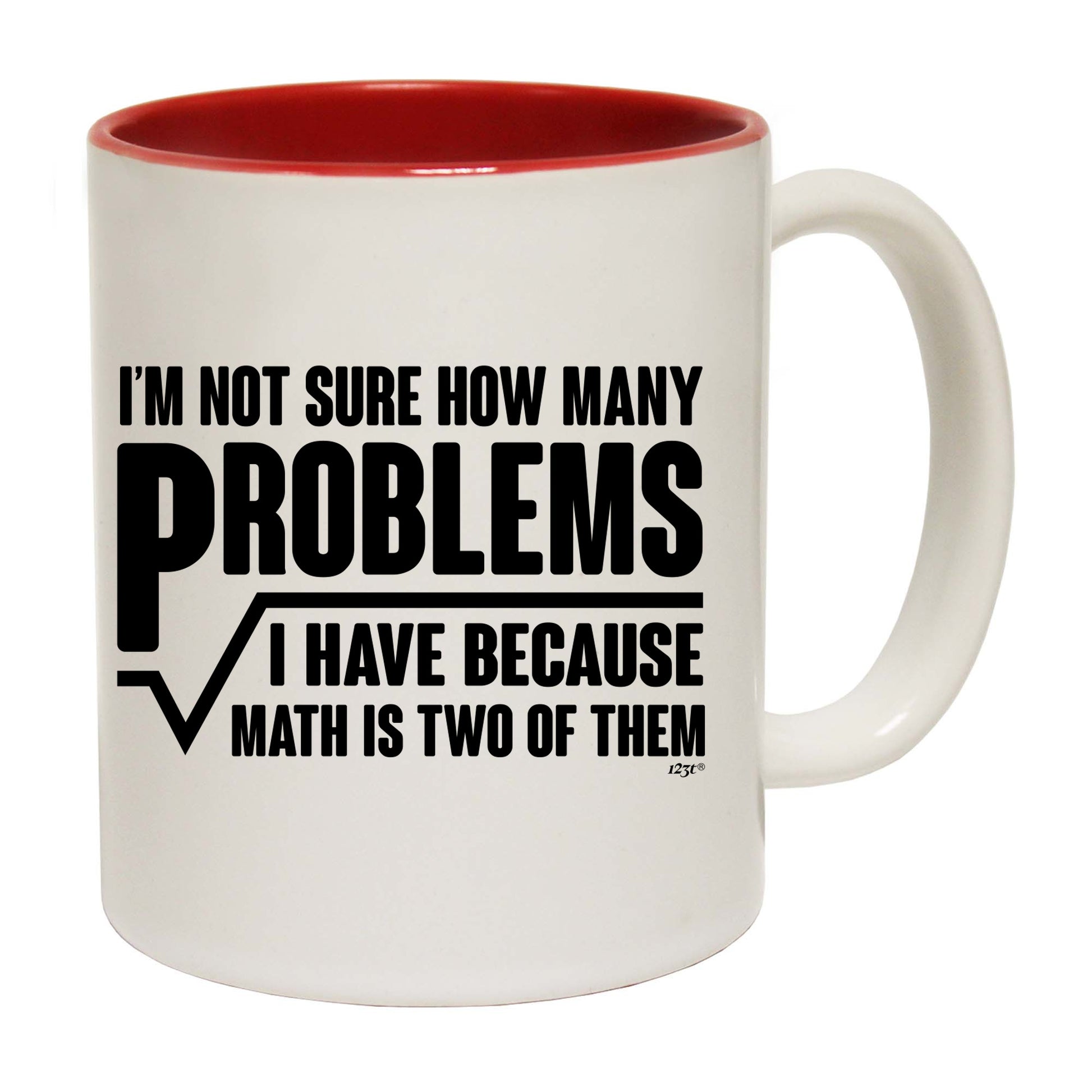 Im Not Sure How Many Problems Math - Funny Coffee Mug