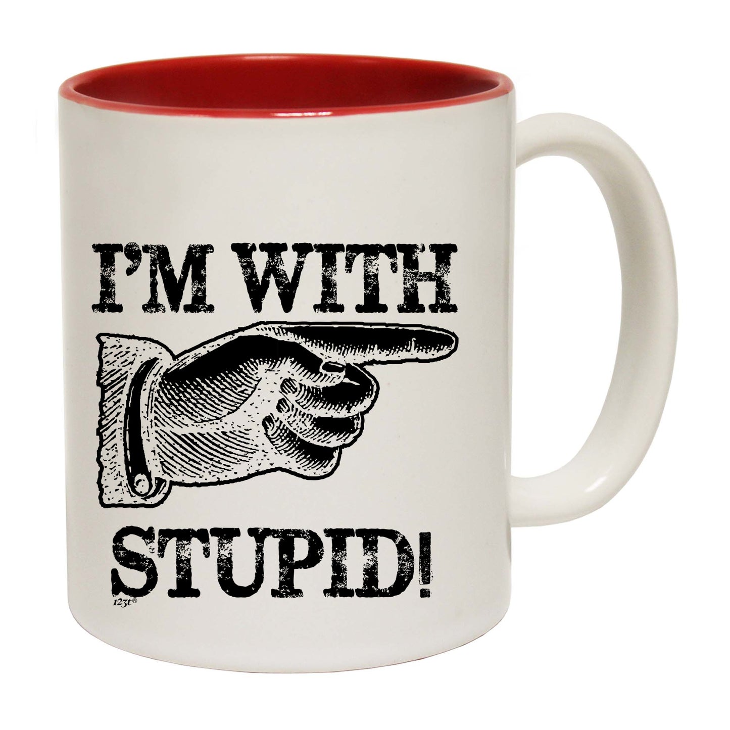 Im With Stupid - Funny Coffee Mug