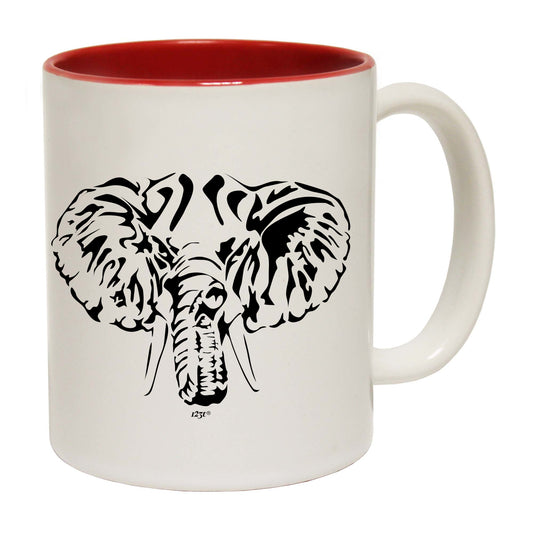 Elephant Head - Funny Coffee Mug