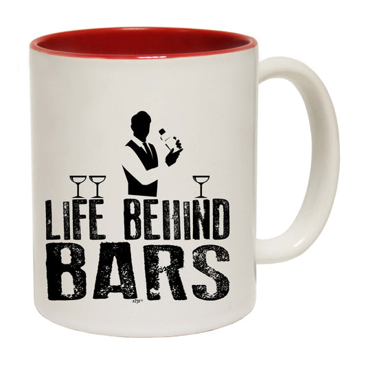 Life Behind Bars Barman - Funny Coffee Mug