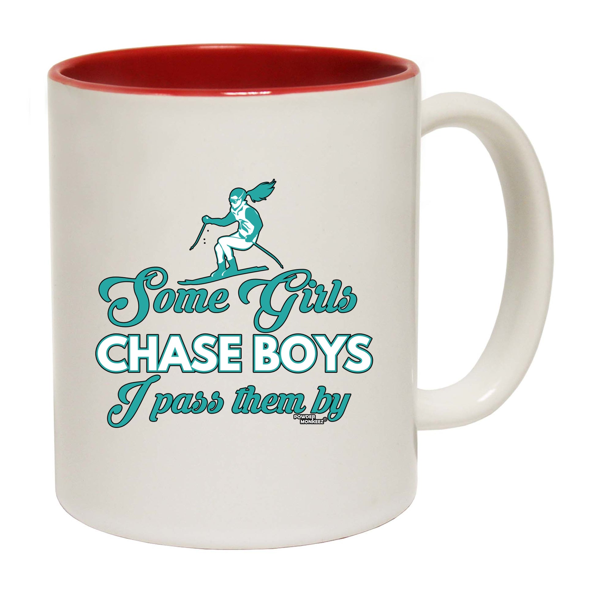 Pm Some Girls Chase Boys I Pass Them - Funny Coffee Mug