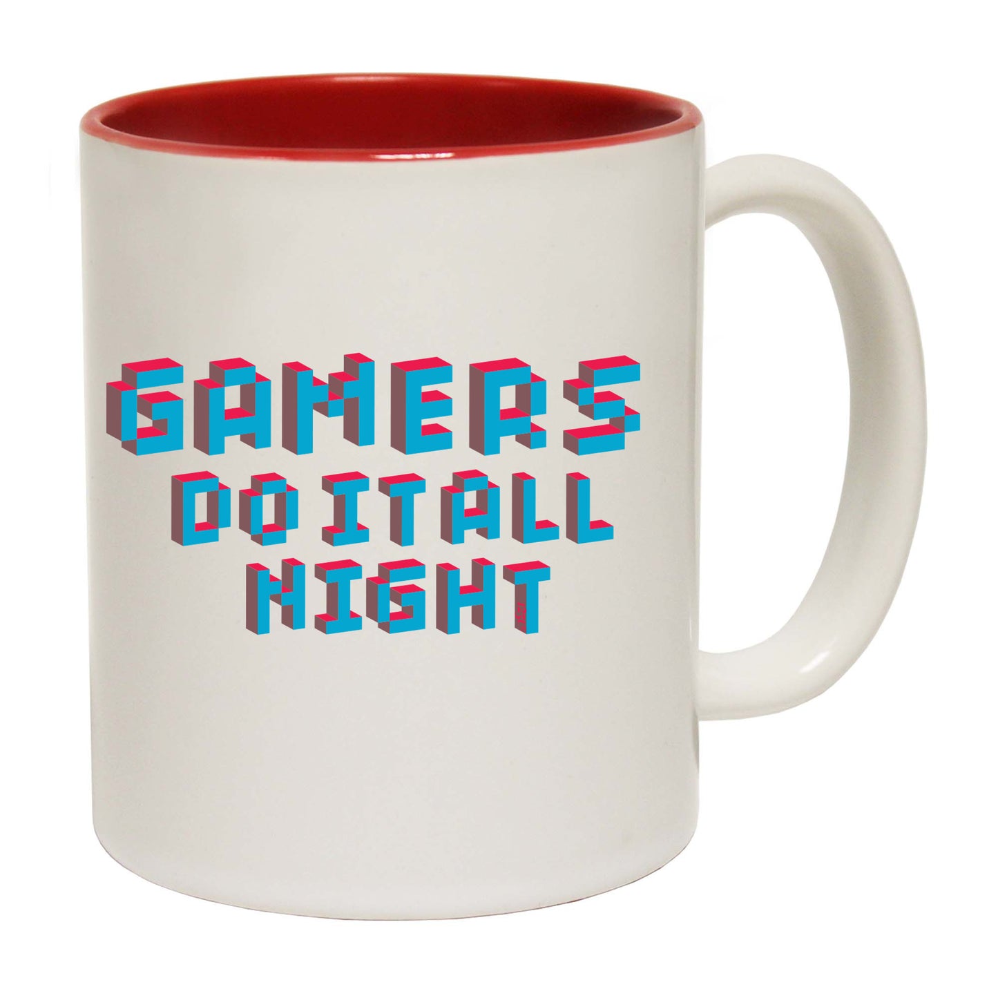 Gamers Do It All Night - Funny Coffee Mug