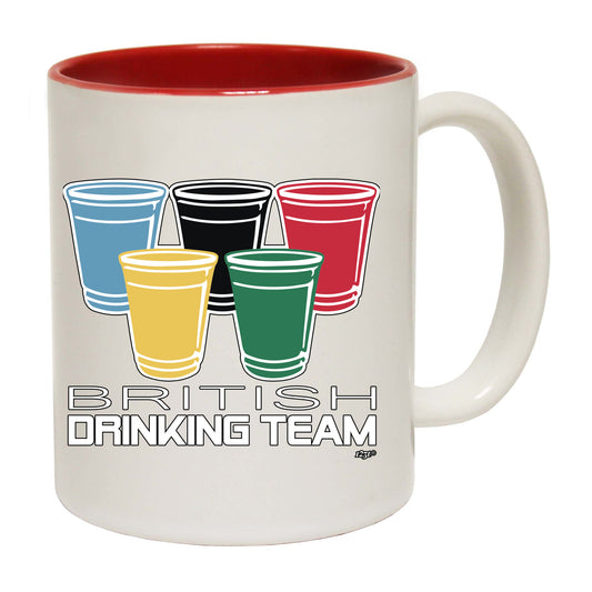 British Drinking Team Glasses - Funny Coffee Mug