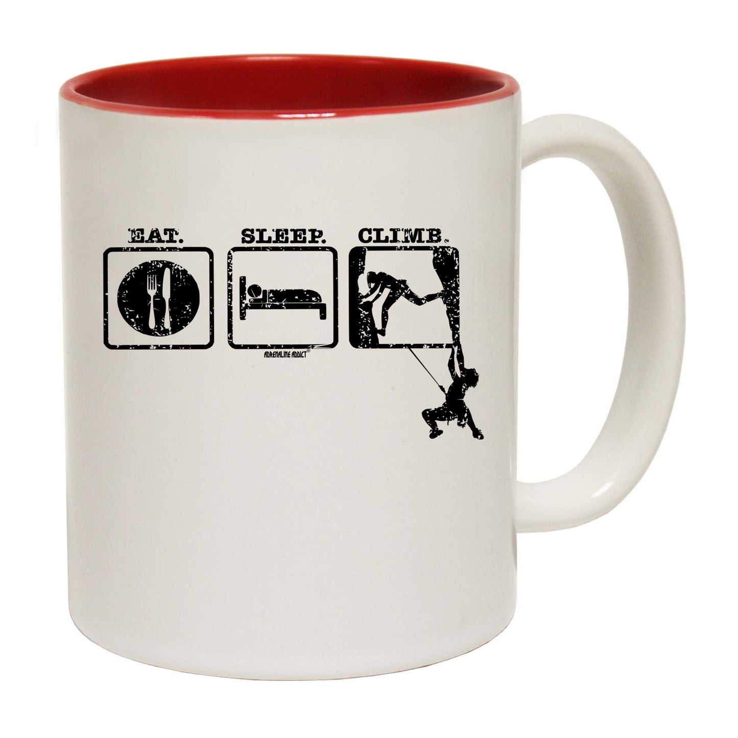 Aa Eat Sleep Climbing 2 Climbers - Funny Coffee Mug