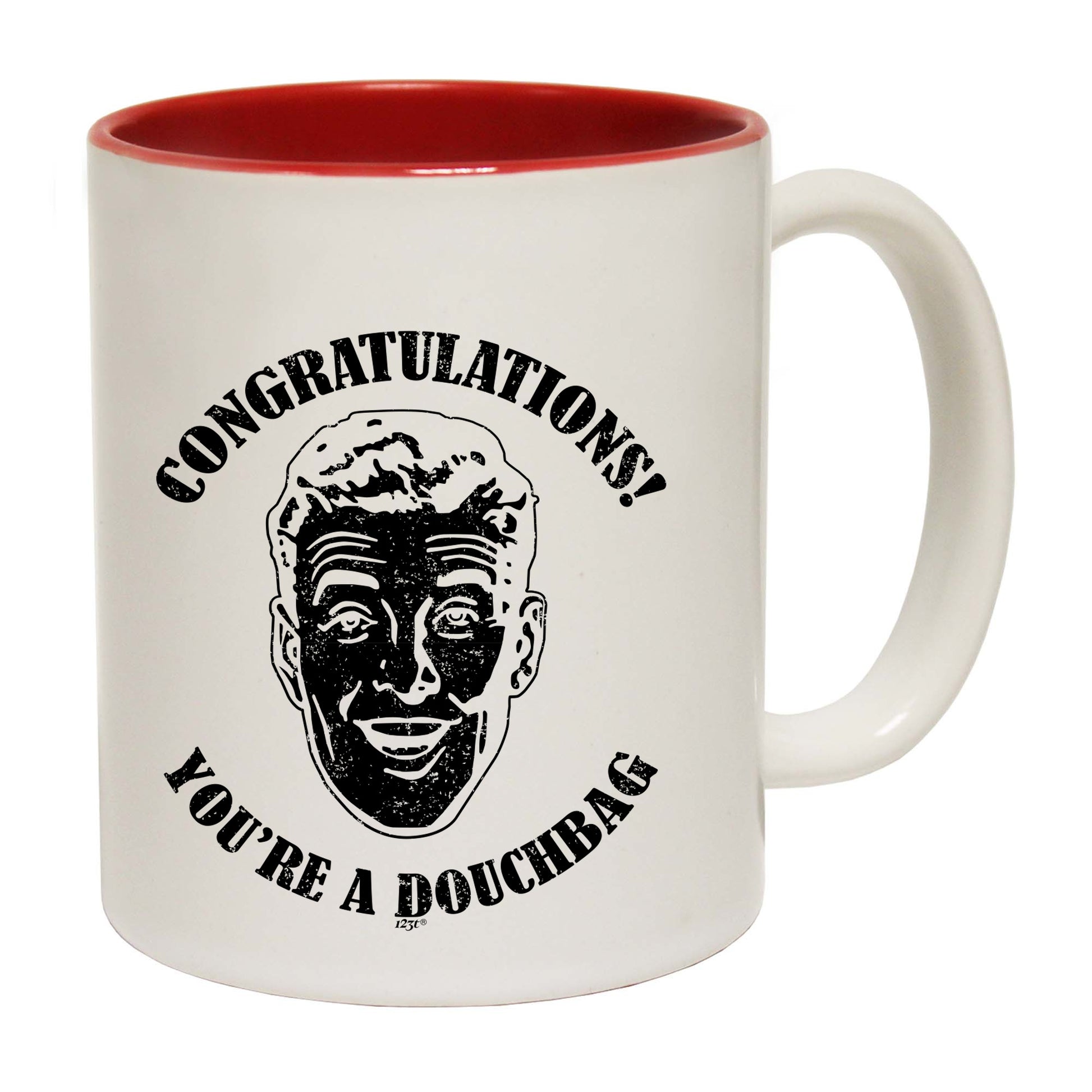 Congratulations Douchbag - Funny Coffee Mug