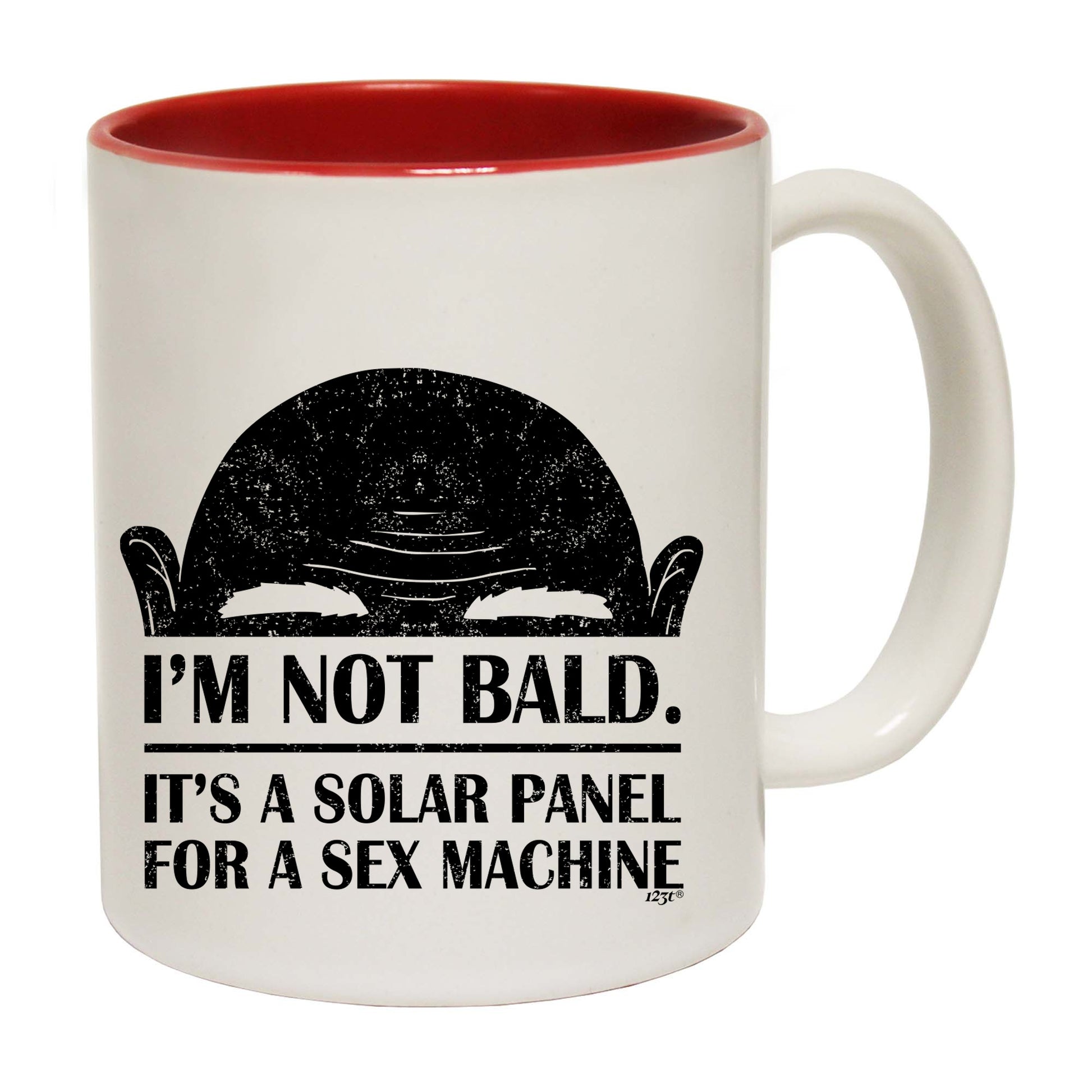 Im Not Bald S X Machine - Funny Coffee Mug