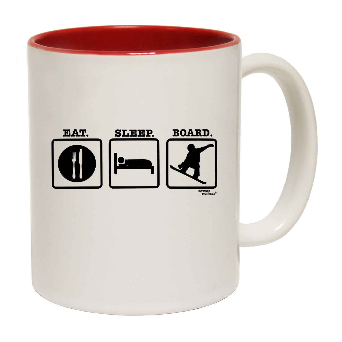 Pm Eat Sleep Board - Funny Coffee Mug